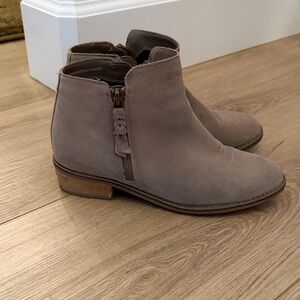 Blondo Gray Ankle Booties